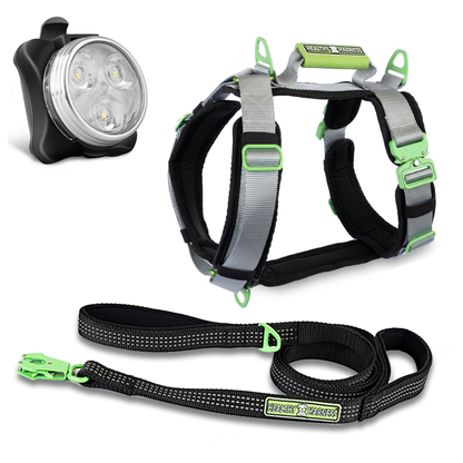 ULTIMATE URBAN Harness and STRAP LEASH and NITE Lite Bundle