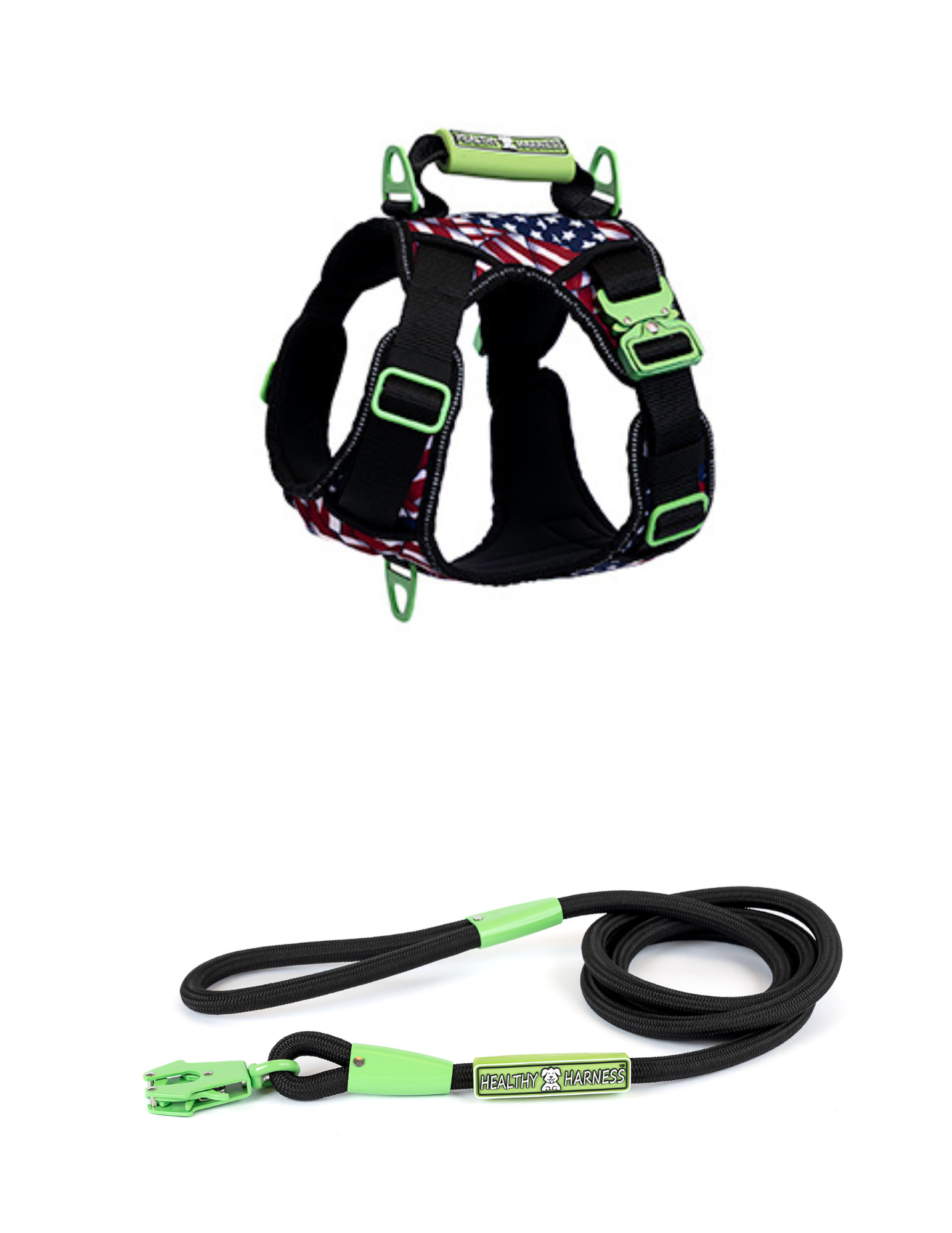 SUPREME SPORT Harness and STRAP LEASH Bundle