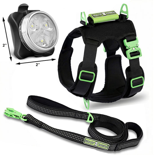 SUPREME SPORT Harness, LEASH and NITE Lite Bundle