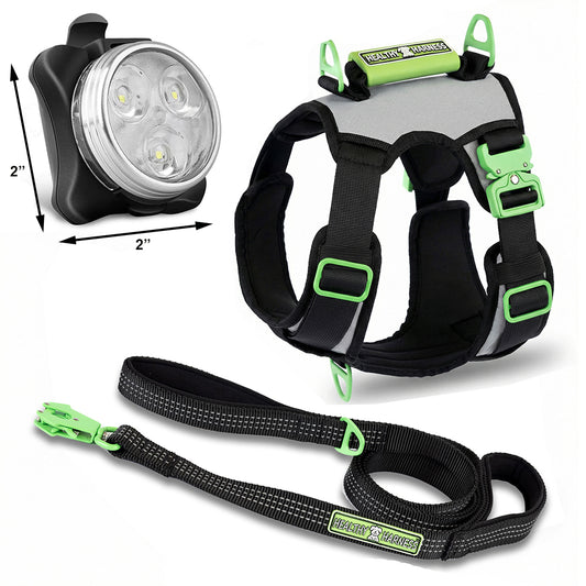 SUPREME SPORT Harness, STRAP LEASH and  NITE Lite Bundle