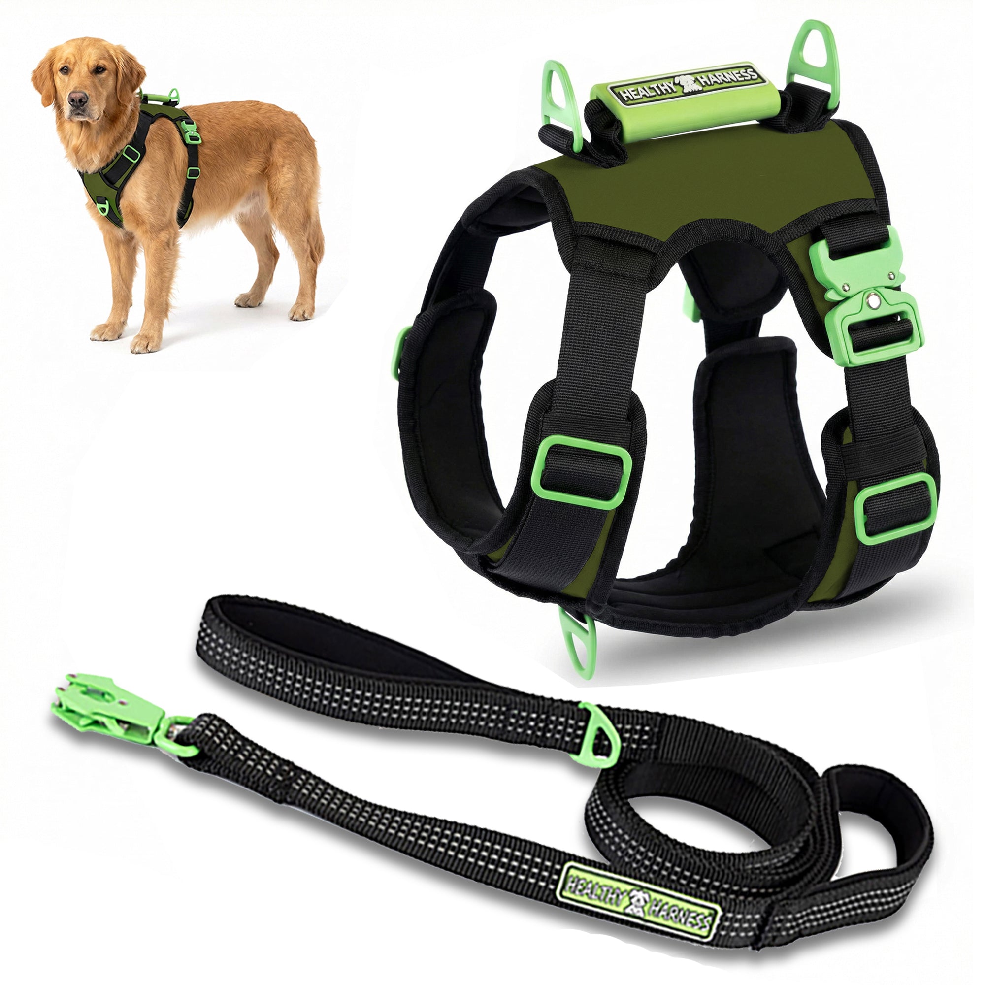 SUPREME SPORT Harness and STRAP LEASH Bundle