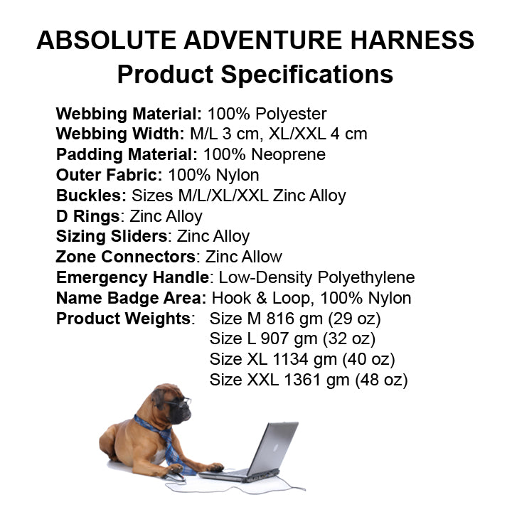 ABSOLUTE ADVENTURE Harness