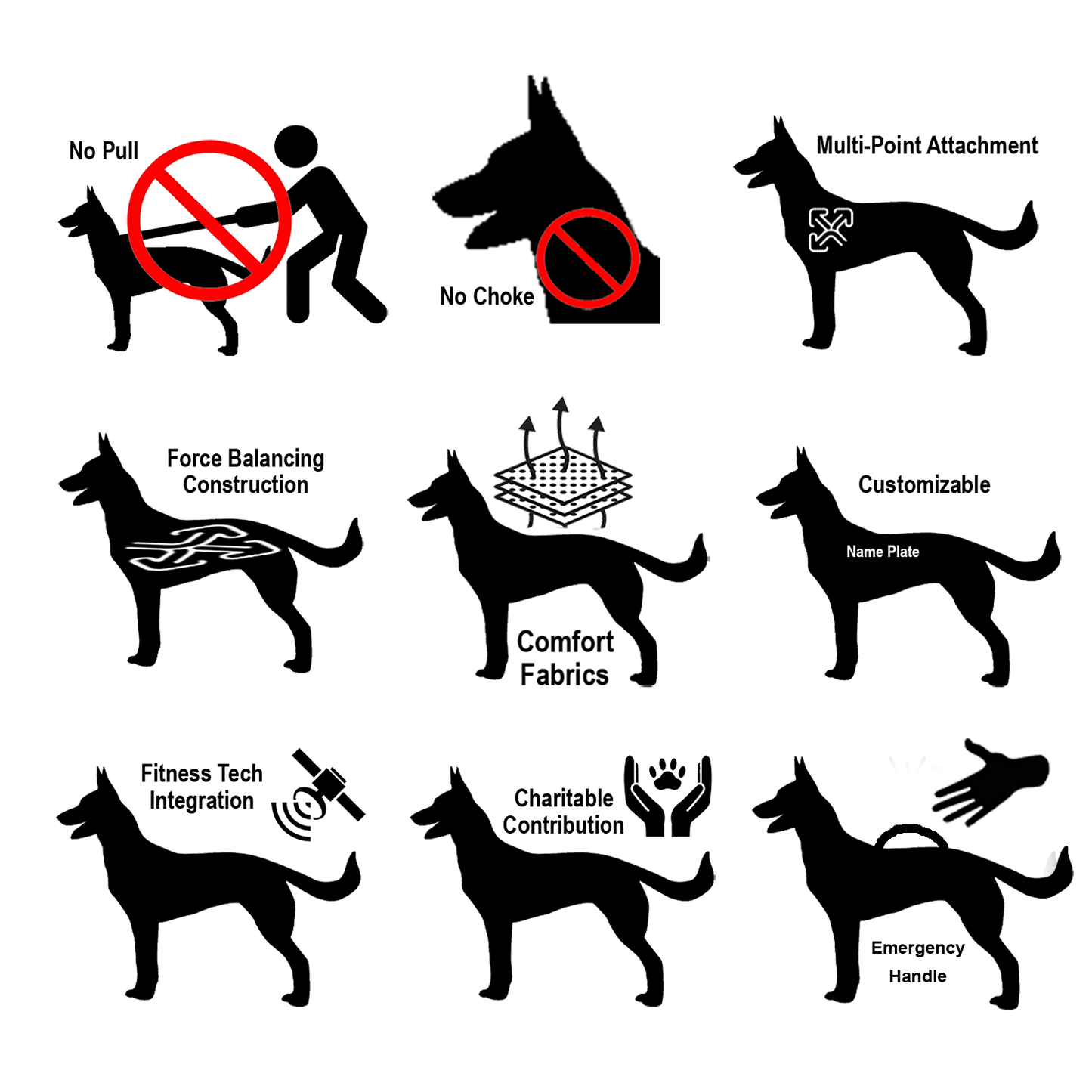 ULTIMATE URBAN DOG HARNESS