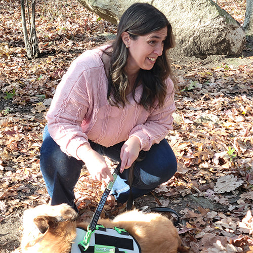 Healthy Harness Leash with FREE CUSTOMIZATION lifestyle image