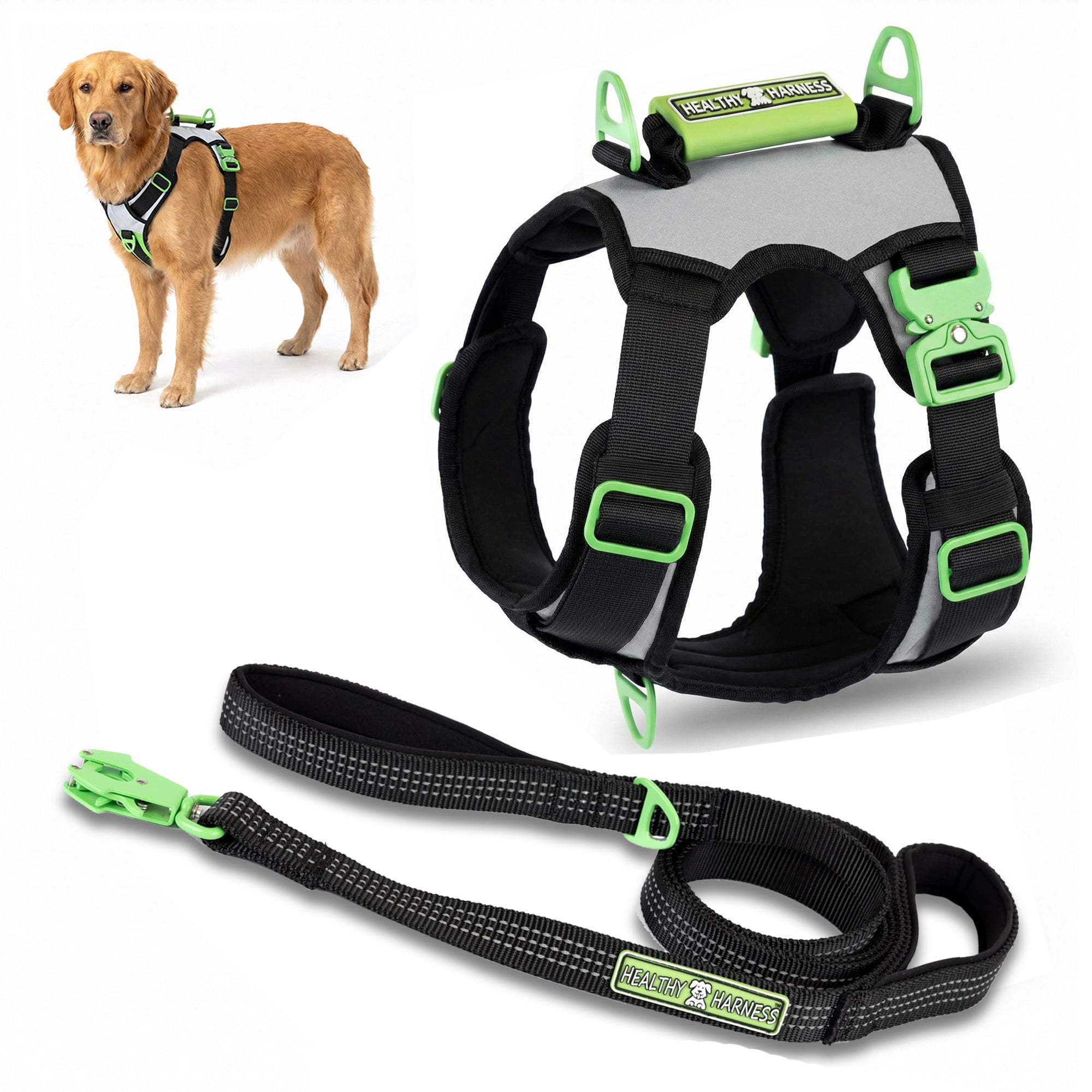 SUPREME SPORT Harness and STRAP LEASH Bundle